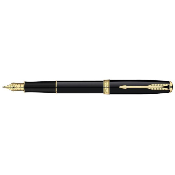 Ручка перьевая Parker Sonnet GT цвет чернил черный цвет корпуса черный (артикул производителя 1931516)
