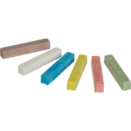 Мел №1 School Шустрики цветной 6 штук