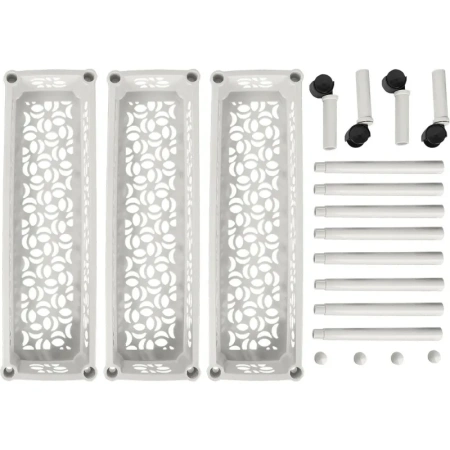 Этажерка Keeplex Light (белое облако, 180х580х690 мм)