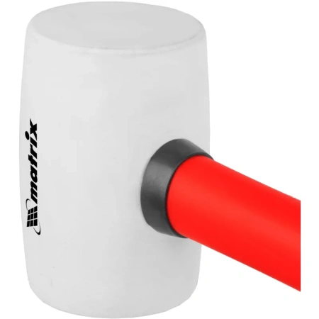 Киянка резиновая 225 г белая резина фибергласовая рукоятка Matrix  (11195)