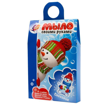 Набор для изготовления мыла Луч Снеговик