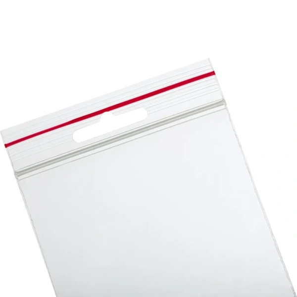 Пакет с замком zip-lock ПВД 8x12 см 60 мкм (100 штук в упаковке)