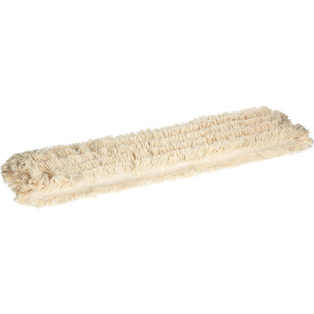 Насадка МОП для швабры-флаундера (плоской) Кадыйская мануфактура ДастМоп  хлопок 63x14.3 см бежевая