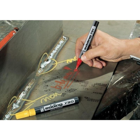 Маркер промышленный Edding E-790/2 для универсальной маркировки красный (2-4 мм)