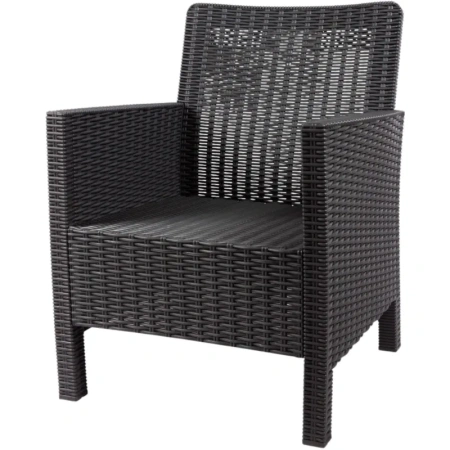 Кресло TDT тёмно-серое (пластик)