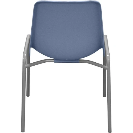 Стул обеденный Комус Мебель Стрит голубой (пластик, металл)