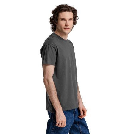 Футболка темно-серая Imperial 190 короткий рукав 100% хлопок размер L  (52-54)