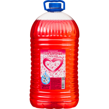 Гель для душа Освежающий 5 л