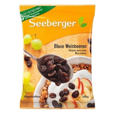 Изюм Seeberger из темного винограда 200 г