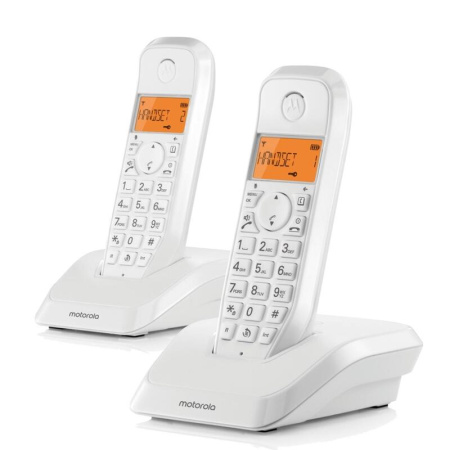 Радиотелефон Dect Motorola S1202 (107S1202WHITE)