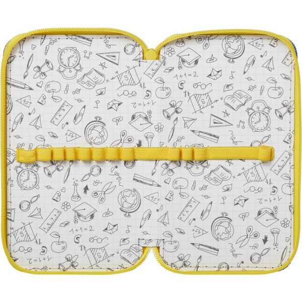 Пенал двухсекционный №1 School Шустрики