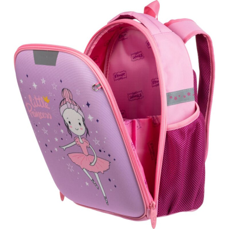 Ранец Комус Класс Light розовый (балерина) с одним отделением