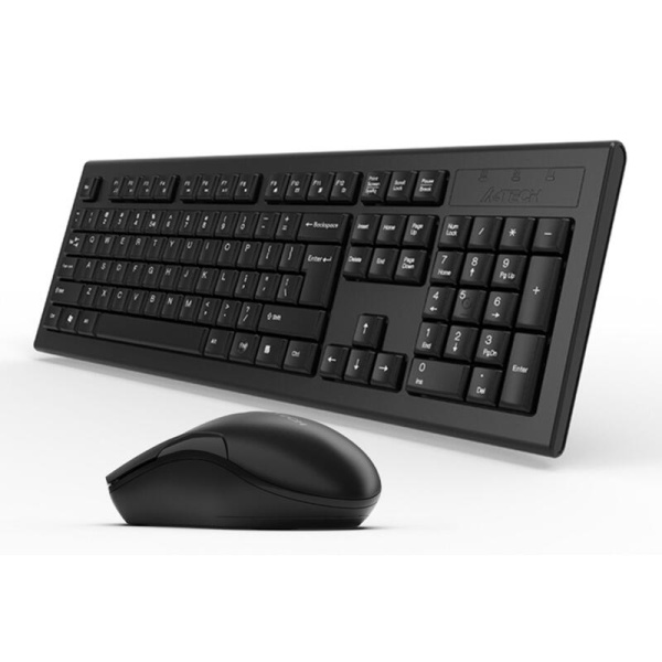 Комплект беспроводной клавиатура и мышь A4Tech 3000NS