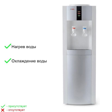 Кулер AEL LD-AEL-47 белый/серебристый (нагрев и охлаждение)