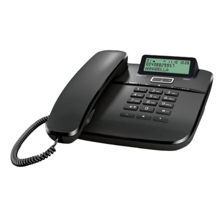 Телефон проводной Gigaset DA611 черный (S30350-S212-S321)