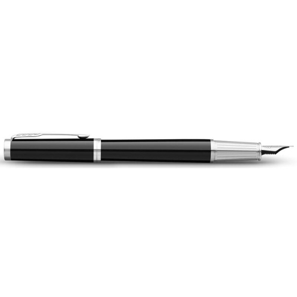 Ручка перьевая Parker Ingenuity Black CT цвет чернил синий цвет корпуса  черный (артикул производителя 2181994)