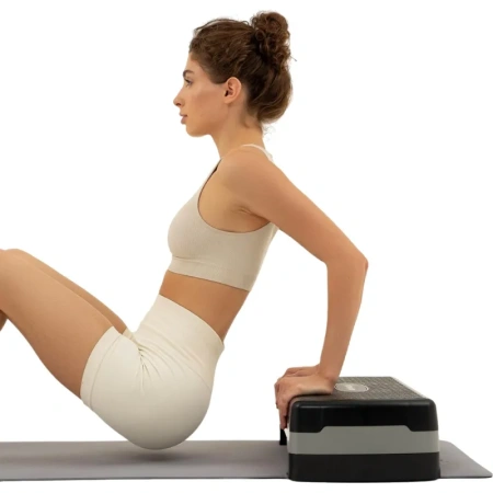 Степ-платформа Onlytop 68x28x15 см два уровня