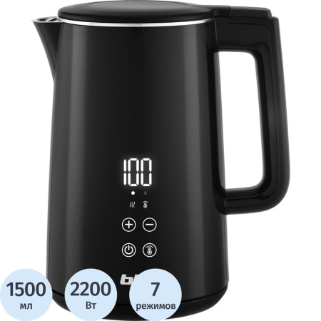 Чайник электрический BBK EK1501 чёрный