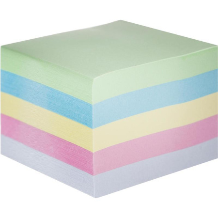 Стикеры Attache Economy 51x51 мм 5 цветов (1 блок, 400 листов)