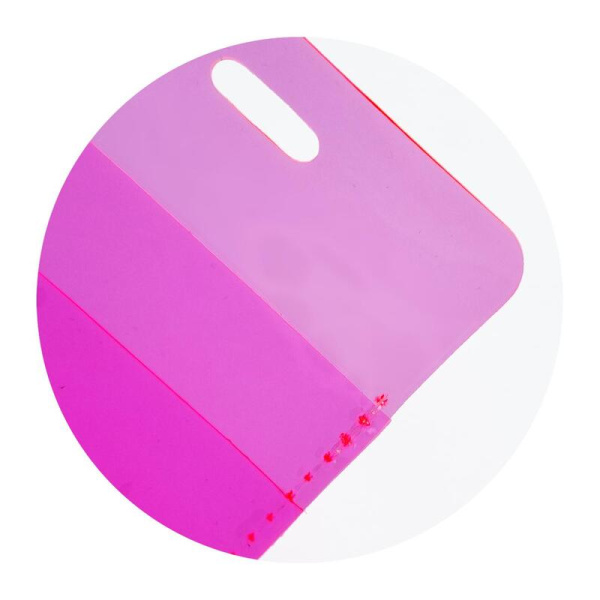 Обложка для проездного билета Infolio Study Neon из ПВХ розового цвета  (ICH006)