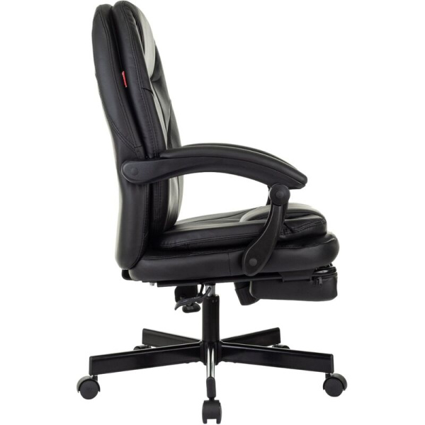 Кресло для руководителя Easy Chair 668 эргономичное черное (экокожа,  пластик)