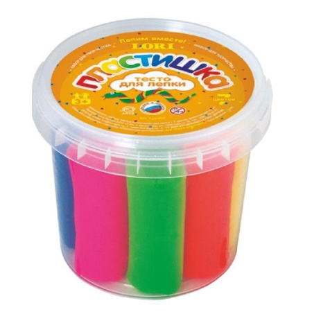 Набор для творчества Lori тесто для лепки Пластишка 7 цветов по 24 г Набор для творчества Lori тесто для лепки Пластишка 7 цветов по 24 г