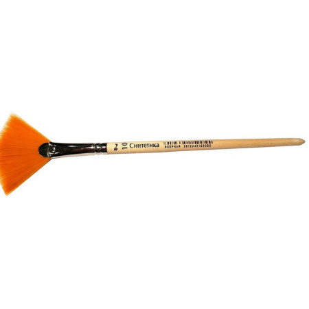 Кисть №1 School синтетика веерная №10