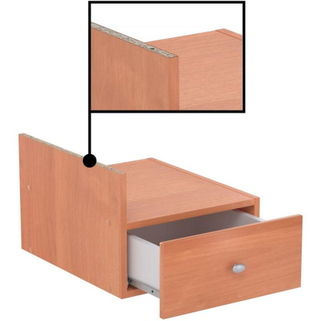 Тумба подвесная Easy Оптима (ольха, 400x481x300 мм, 1 ящик)
