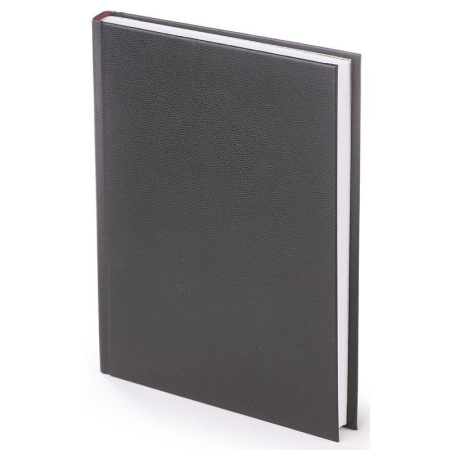 Ежедневник датированный 2021 год Альт Ideal New искусственная кожа A5+ 168 листов черный (145x206 мм)