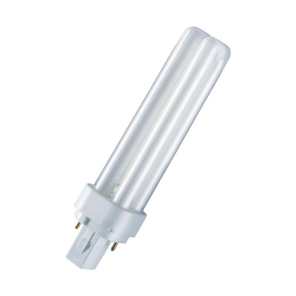 Лампа люминесцентная Osram CFL Dulux D 18W/840 18 Вт G24D-2 D 4000 К (4050300012056)