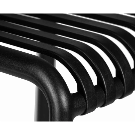 Стул барный Dobrin Chloe bar чёрный (пластик/пластик)