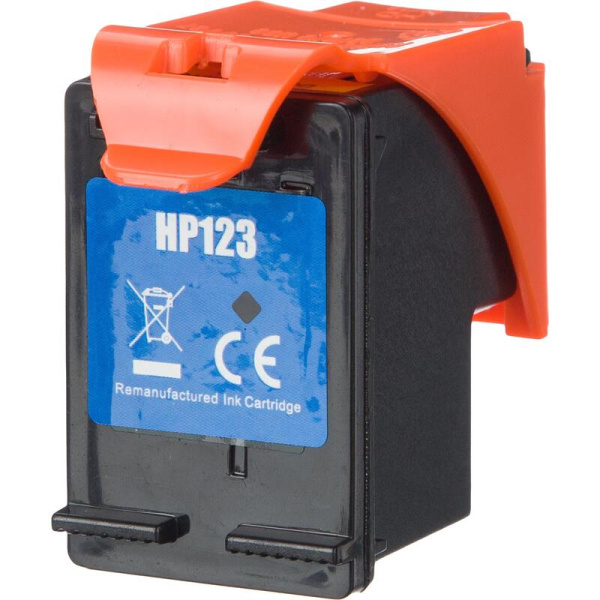 Картридж струйный Комус 123 F6V17AE для HP черный совместимый
