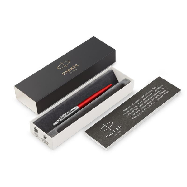 Ручка шариковая Parker Jotter Original цвет чернил синий цвет корпуса красный (артикул производителя R0033330)