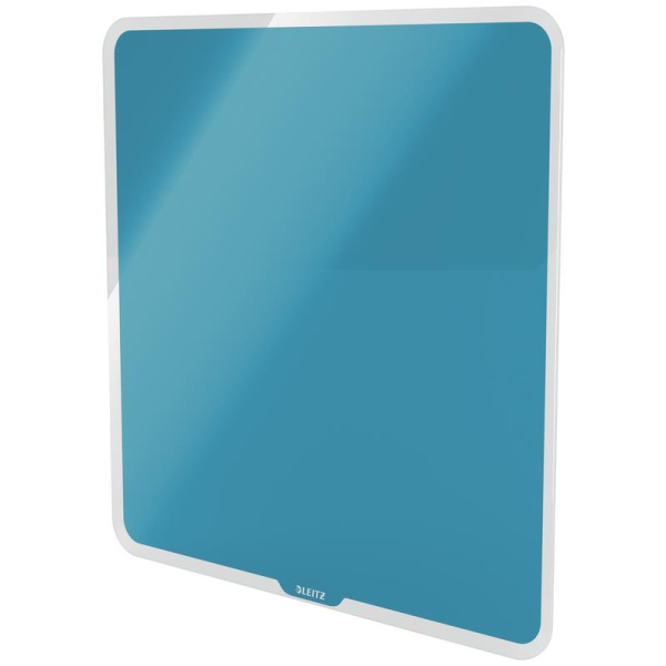 Доска стеклянная 45х45 см магнитно-маркерная Leitz Cosy синяя