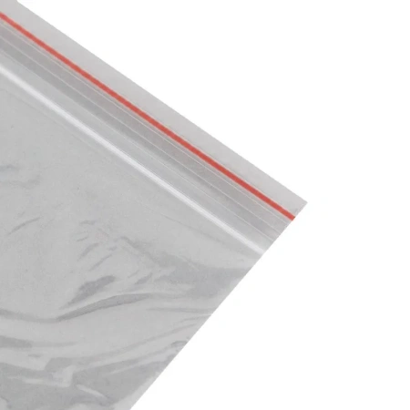 Пакет с замком zip-lock ПВД 15x22 см 35 мкм (100 штук в упаковке)
