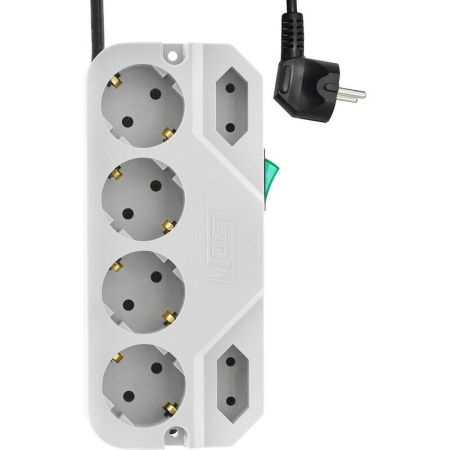 Сетевой фильтр Most СRG на 6 розеток 2 метра