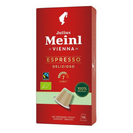 Кофе в капсулах для кофемашин Julius Meinl Espresso Delizioso (10 штук в  упаковке)