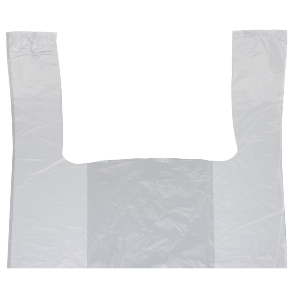 Пакет-майка Артпласт ПНД 9 мкм белый (25+12х45 см, 100 штук в упаковке)