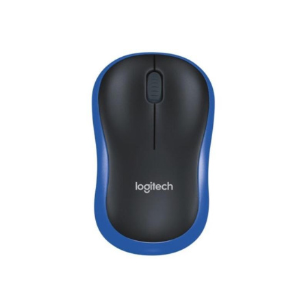 Мышь компьютерная Logitech M185 синяя