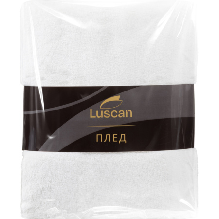 Плед Luscan микрофибра 150х200 см молочный