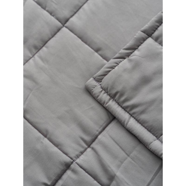 Одеяло KyuAr 220х200 см лебяжий пух/микрофибра стеганое