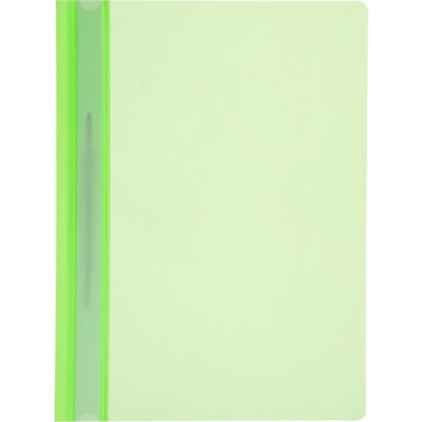 Скоросшиватель пластиковый Attache Neon А4 до 100 листов (толщина   обложки 0.12/0.16 мм, 8 штук в упаковке)
