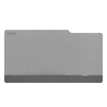 Коврик на стол Attache Selection экокожа 650х350 мм с карманами