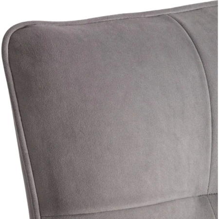 Стул обеденный Комус Мебель Flip серый (ткань, металл)