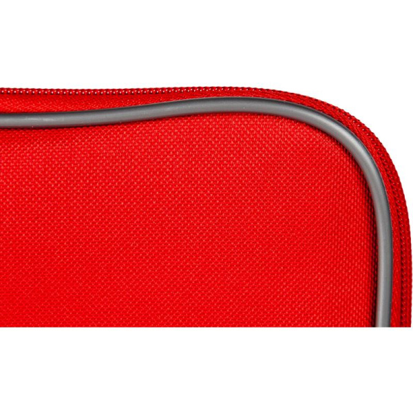 Папка-портфель тканевая Attache A4 красная (360x20x270 мм, 1 отделение)