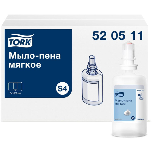 Картридж с мылом-пеной Tork S4 520511 1 л