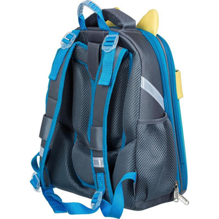 Ранец ортопедический №1 School Котик с рыбкой