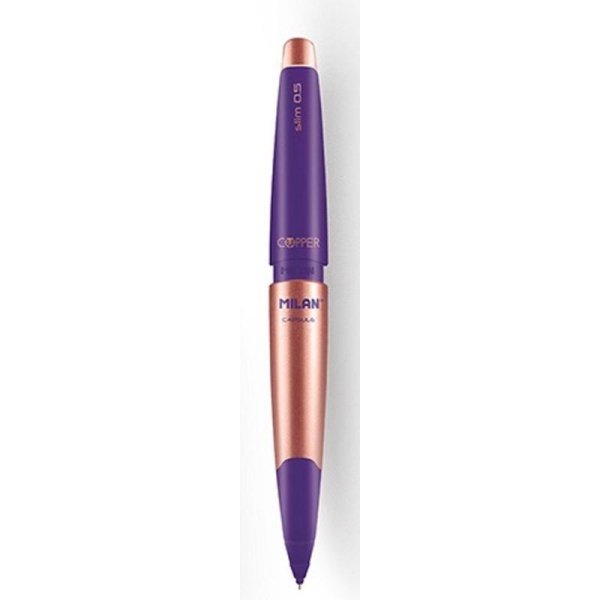 Набор подарочный канцелярский Milan Copper фиолетовый (210x30x180 мм)
