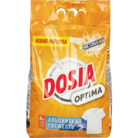 Порошок стиральный автомат Dosia Optima Color Альпийская свежесть 8 кг Порошок стиральный автомат Dosia Optima Color Альпийская свежесть 8 кг