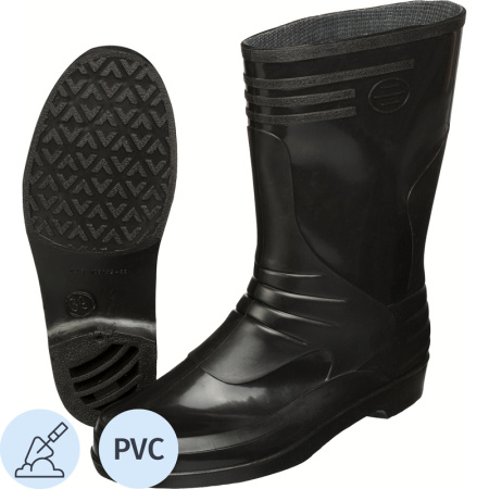Сапоги рабочие женские М-102 ПВХ черные размер 40